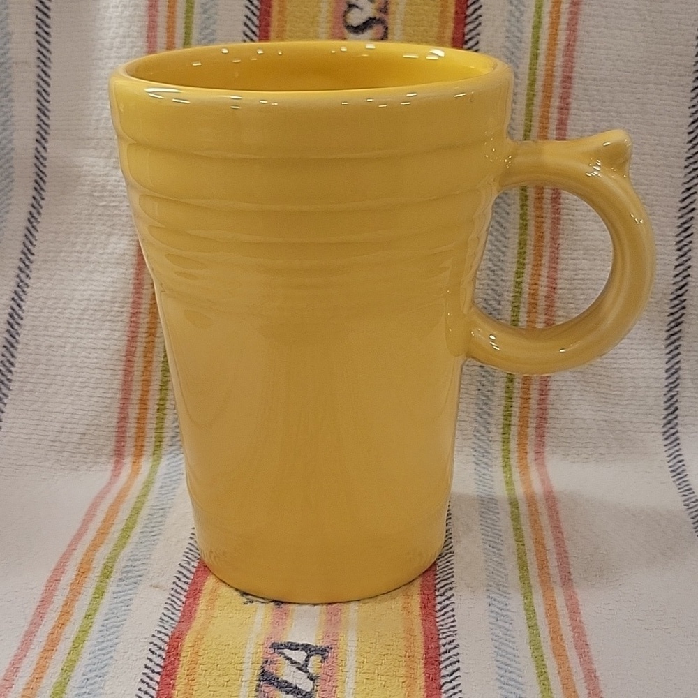 Fiesta Kohls Latte Mug Retired Sunflower